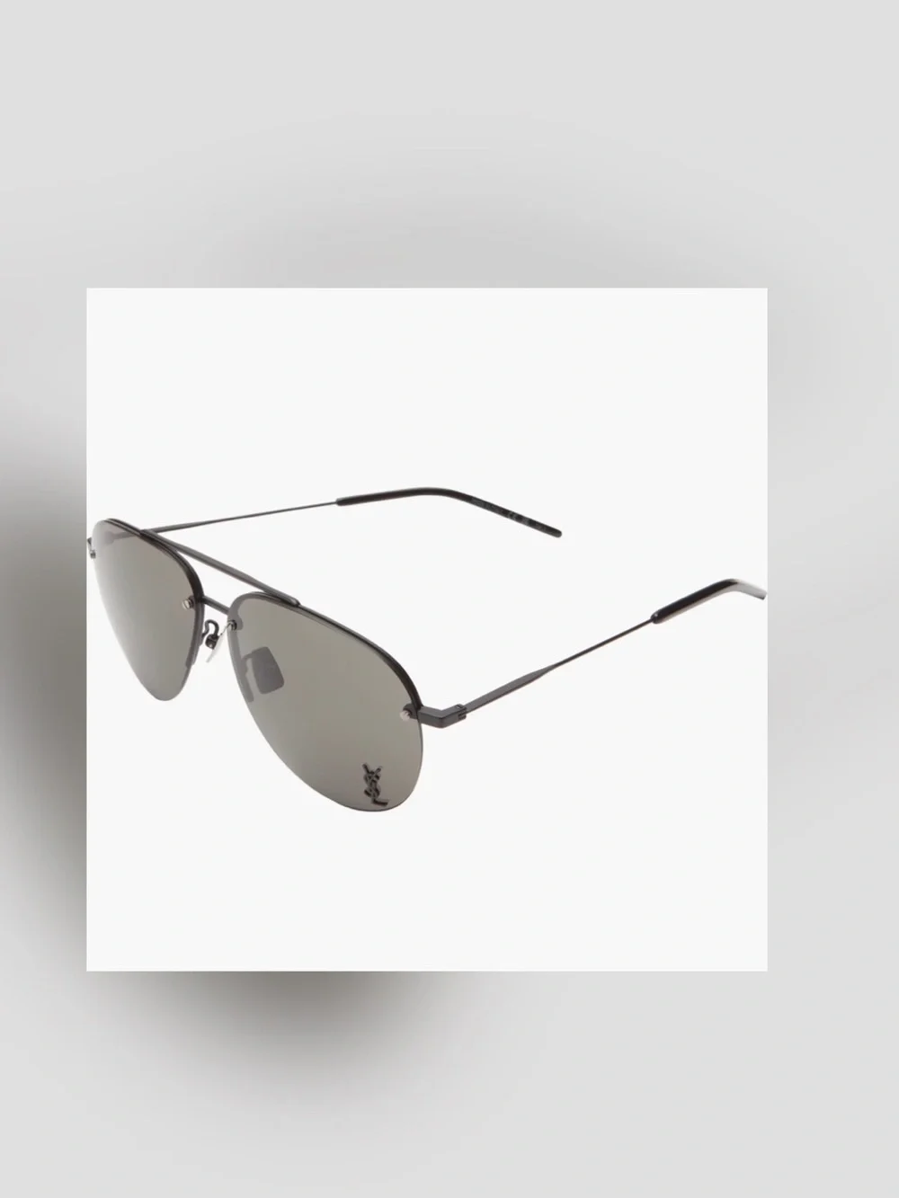 Saint Laurent 61mm Aviator Sunglasses